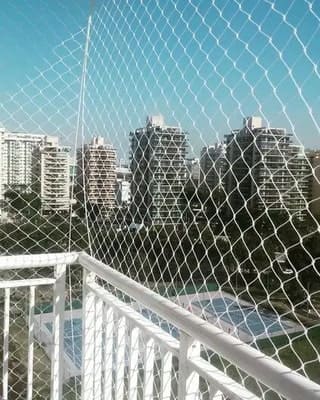 Rede de proteção para sacada em Bertioga
